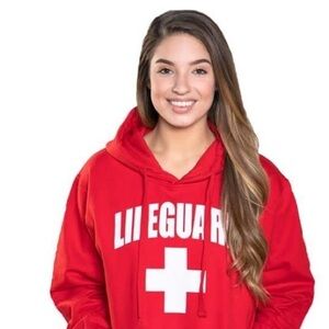 NANTUCKET LIFE GUARD Hoodie Sweatshirt Sz X-Large